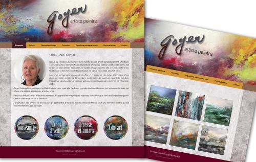 Christiane Goyer, artiste peintre