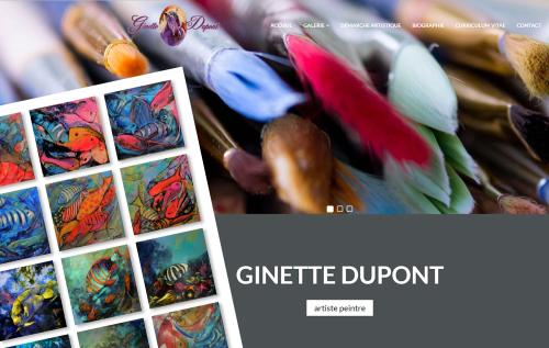Ginette Dupont, artiste peintre