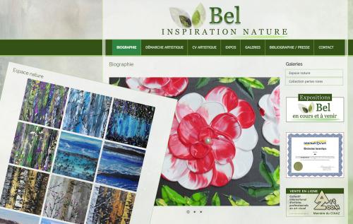 Lina Bélisle, Bel inspiration nature