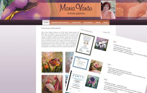 Maria Varão, artiste peintre