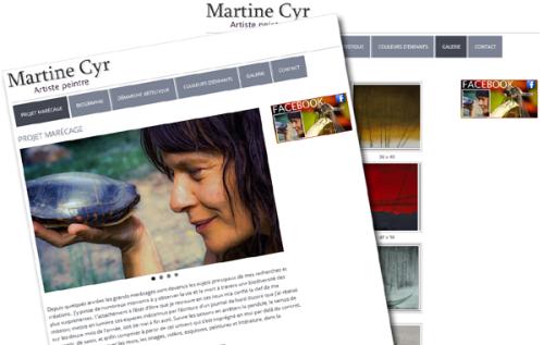 Martine Cyr, artiste peintre