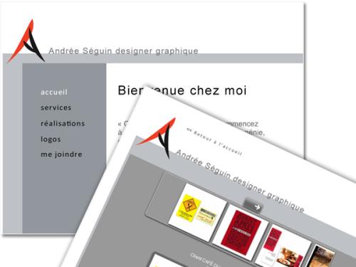 Andrée Séguin, graphiste