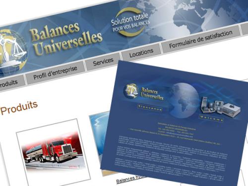 Balances universelles