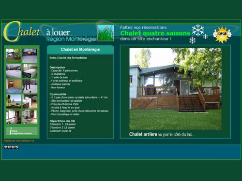 Chalet des hirondelles, Côteau-du-Lac