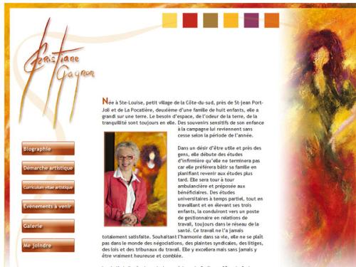 Christiane Gagnon, artiste peintre