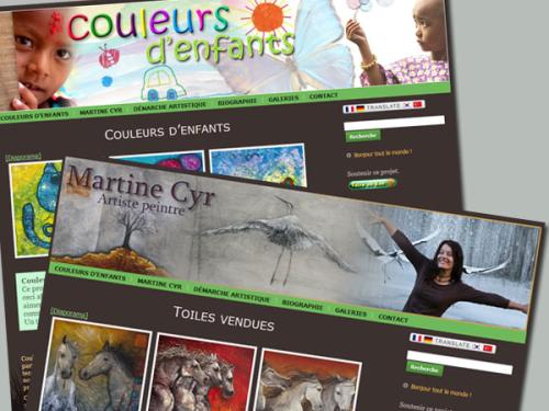 Couleurs d'enfants, Martine Cyr