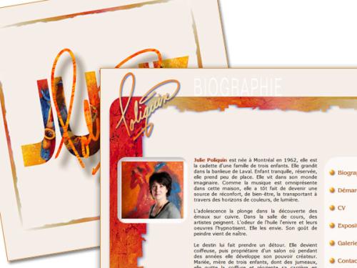 Julie Poliquin, artiste peintre