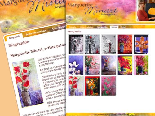 Marguerite Minart, artiste peintre