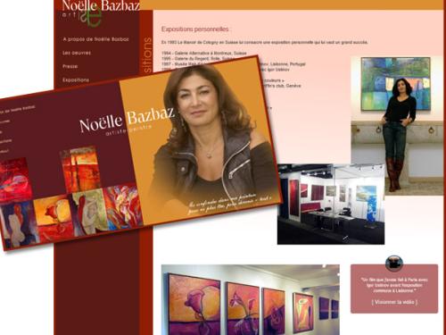 Noëlle Bazbaz, artiste peintre