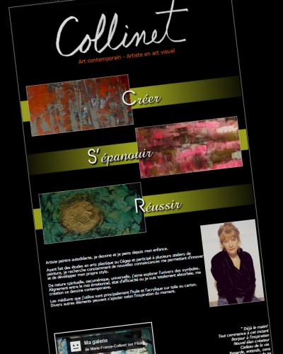 Marie-France Collinet, artiste peintre