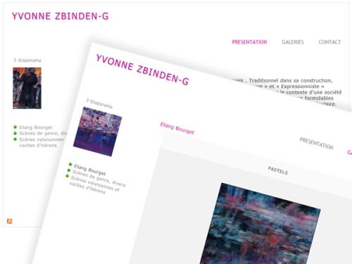 Yvonne Zbinden, artiste pastelliste et peintre
